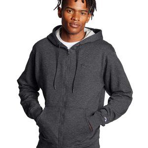 NWT Men's Champion Zip Up Midweight Hoodie